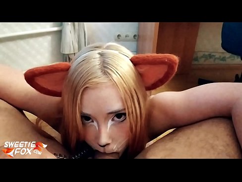 ❤️ Kitsune slikke dick en cum yn har mûle ❌ Moaie porno by wy ❌️❤
